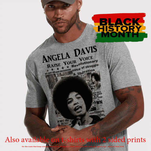 Angela Davis t shirt Revolutionary Voice