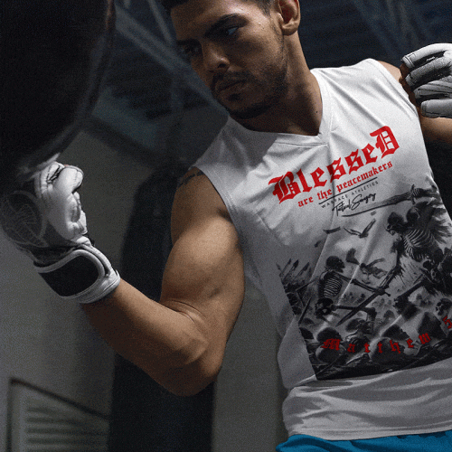 Blessed Peacemakers Workout Tee Shirt