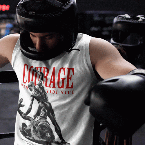 Courageous Mentality Hercules Workout Tee Shirt