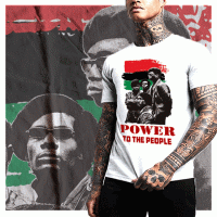 Power To The People Black Panther Party T-SHIRT