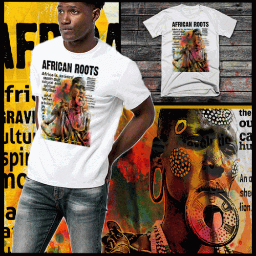 African Abstract Art Festival T-Shirt