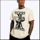 Victory Over Enemies Minotaur Workout Tee Shirt