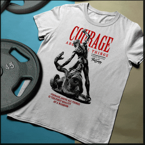 Hercules Vs Snake Workout Tee Shirt