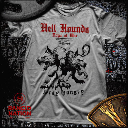 Hell Hound Cerberus Workout Tee Shirt