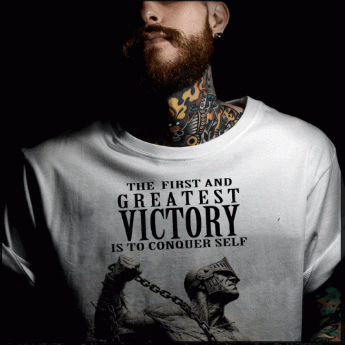 Greatest Victory Gladiator Workout Tee Shirt