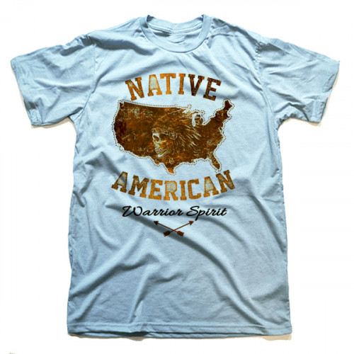 American Indian Map T-Shirt