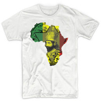 Haile Selassie African Map Tee 