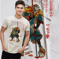 Samurai Warrior Decapitated Head T-Shirt