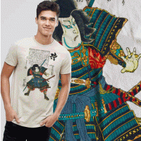 Samurai Warrior With Katana T-Shirt