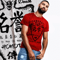 Samurai Honor Kanji T-Shirt