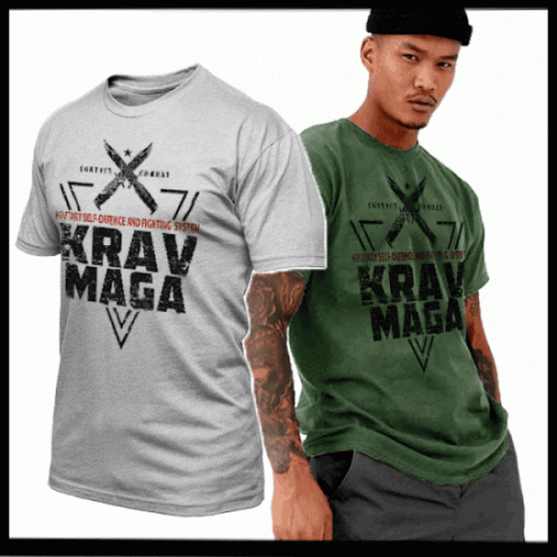 Krav Maga Combat Knife Defense T-Shirt