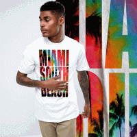 Miami South Beach Graffiti T-Shirts