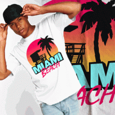 South Beach Miami Vacation T-Shirts